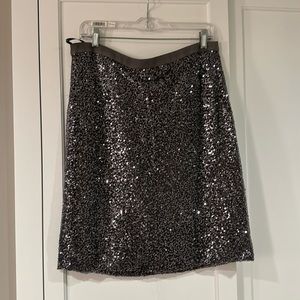 J Crew Sequence skirt